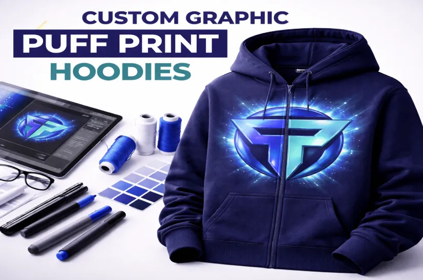 Bestest Custom Graphic Puff Print Hoodie
