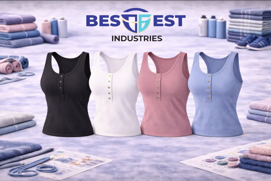 Bestest button up tank top Manufacturer