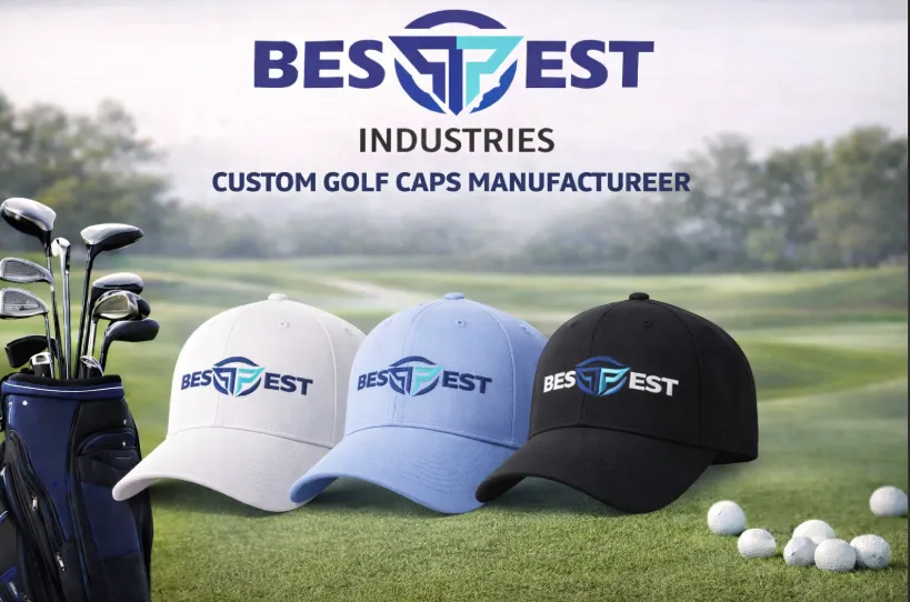 Bestest Industry Custom Golf Caps Manufacturer