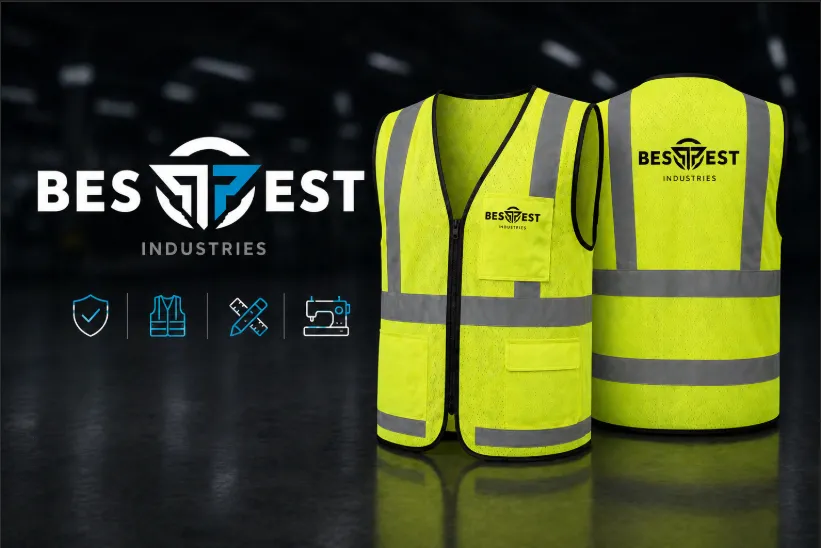 Bestest Industry Custom class 2 safety vest supplier