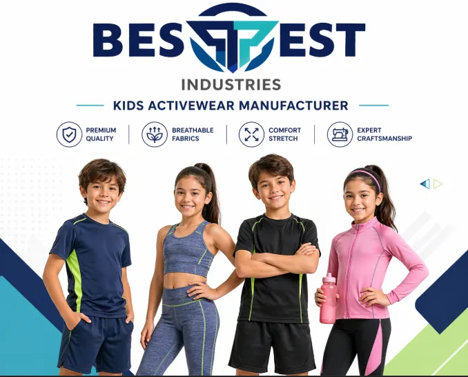 Bestest Industry Kids Activewear Manufacturer