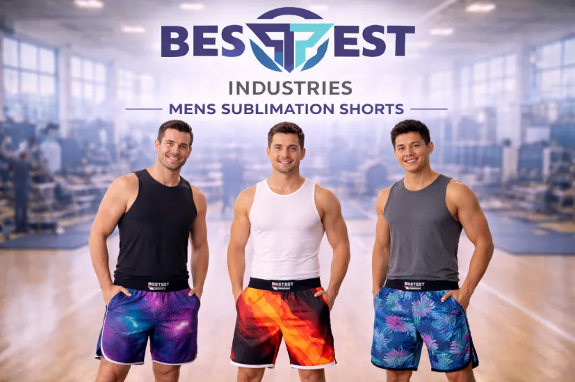 Bestest Industry MENS SUBLIMATION SHORTS