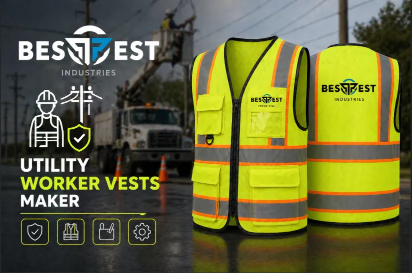 Bestest Industry Utility Worker Vests Maker
