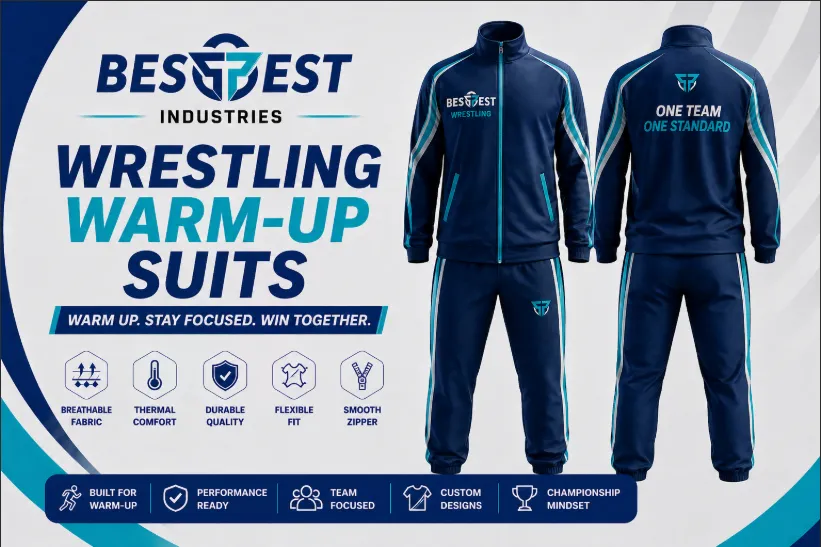 Bestest Industry Wrestling Warm Up Suits