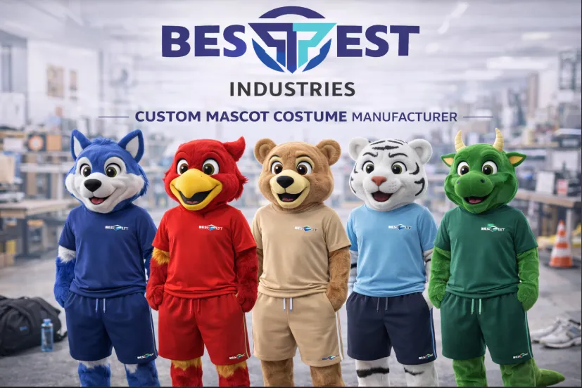 Bestest Industry custom mascot costume manufacturer