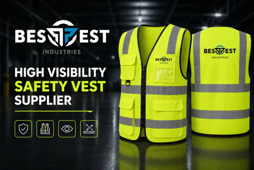 Bestest Industry high visibility safety vest Supplier