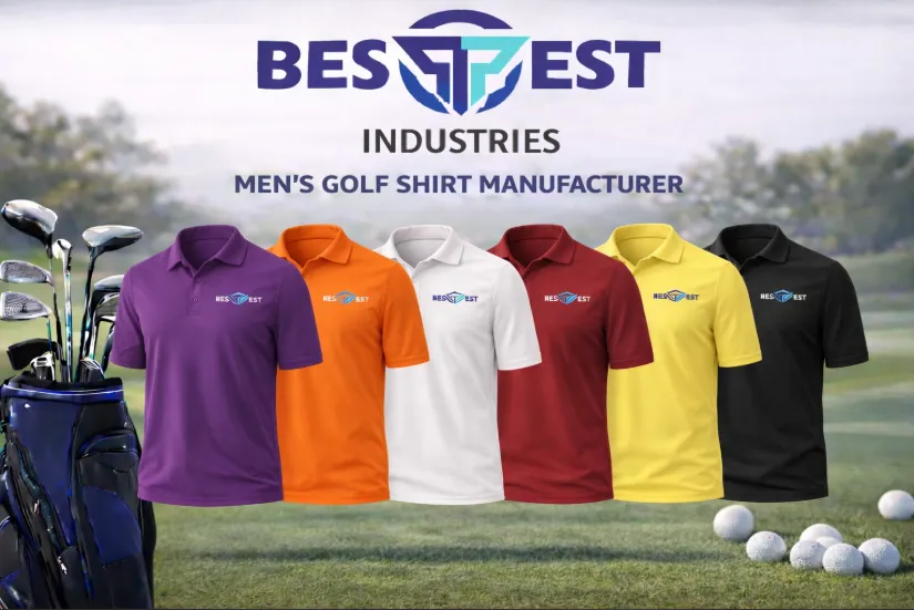 Bestest Industry mens golf shirt manufacturer