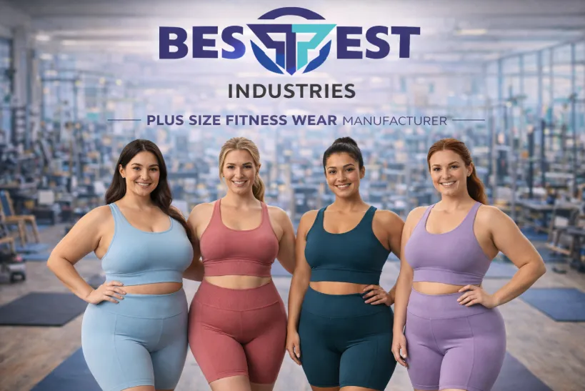 Bestest Industry plus size fitness wear manufacturer