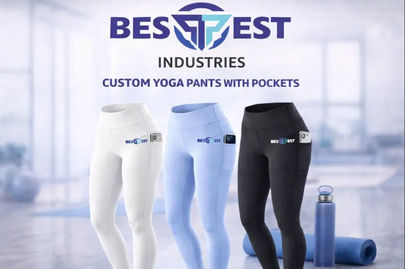 Bestest Infustry Custom yoga pants with pockets