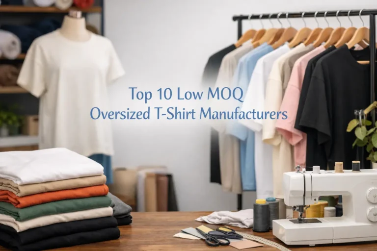 Low MOQ Oversized T-Shirt Manufacturers