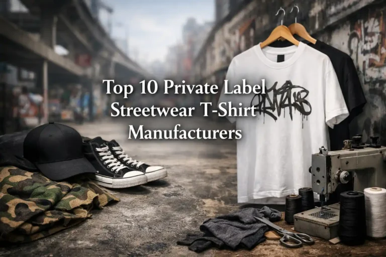 Private Label Streetwear T-Shirt Manufacturers
