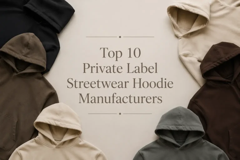 Streetwear Hoodie Manufacturers