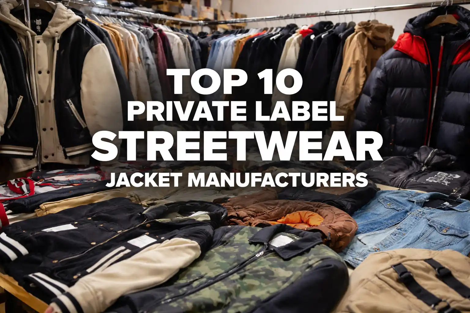 Streetwear Jacket Manufacturers