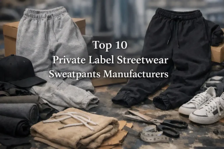 Streetwear Sweatpants Manufacturers