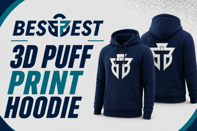 Bestest Industry 3d puff print hoodie Manufacturer