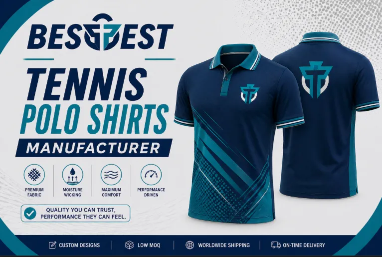 Bestest Industry Tennis Polo Shirts Manufacturer