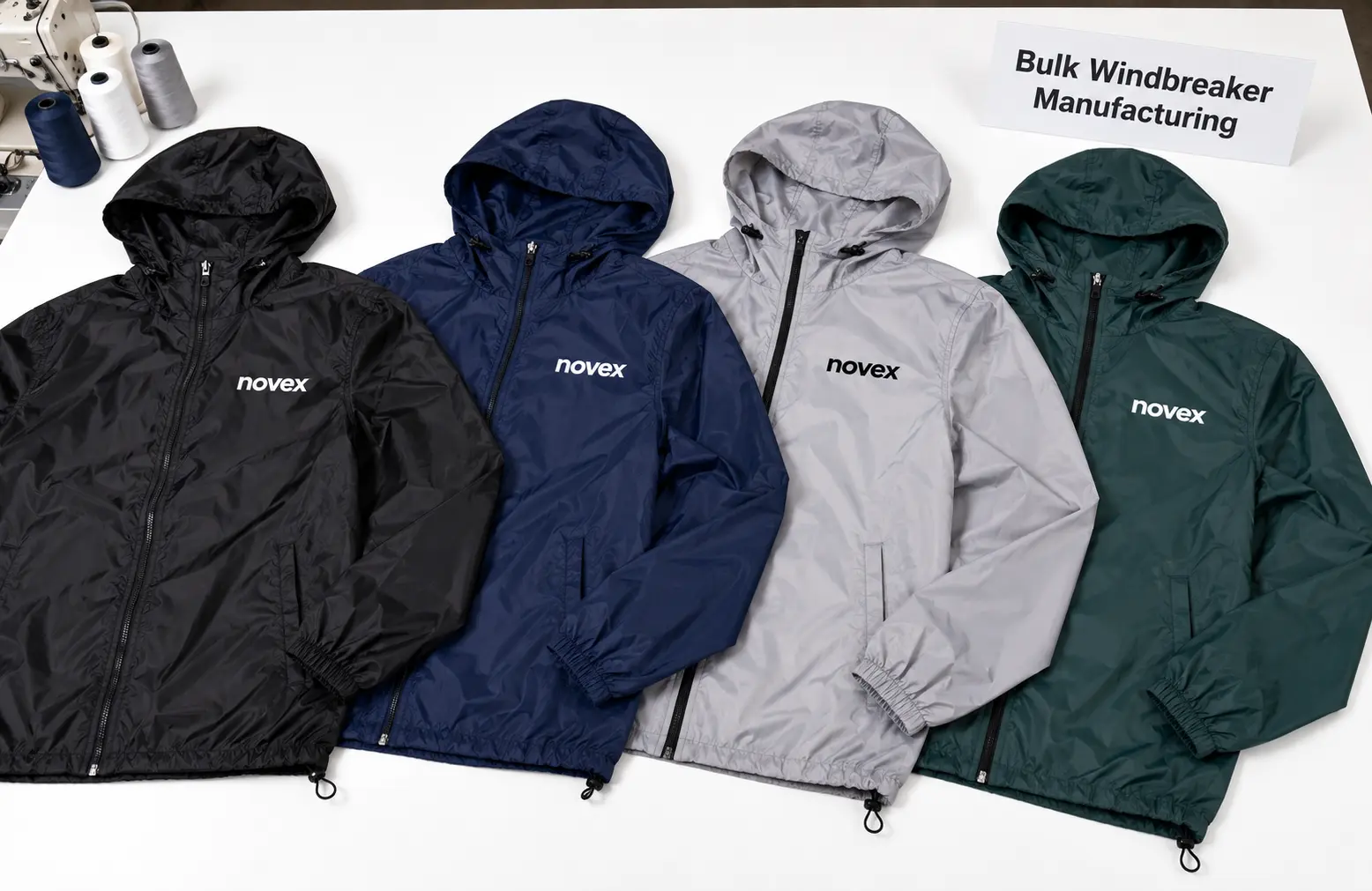 Bulk Windbreaker Manufacturing