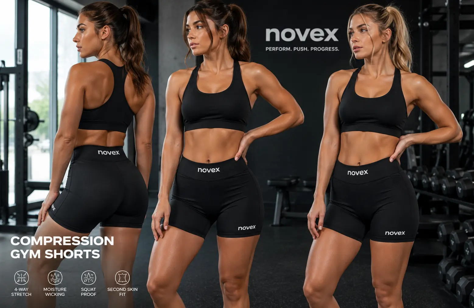Compression Gym Shorts Manufacturing