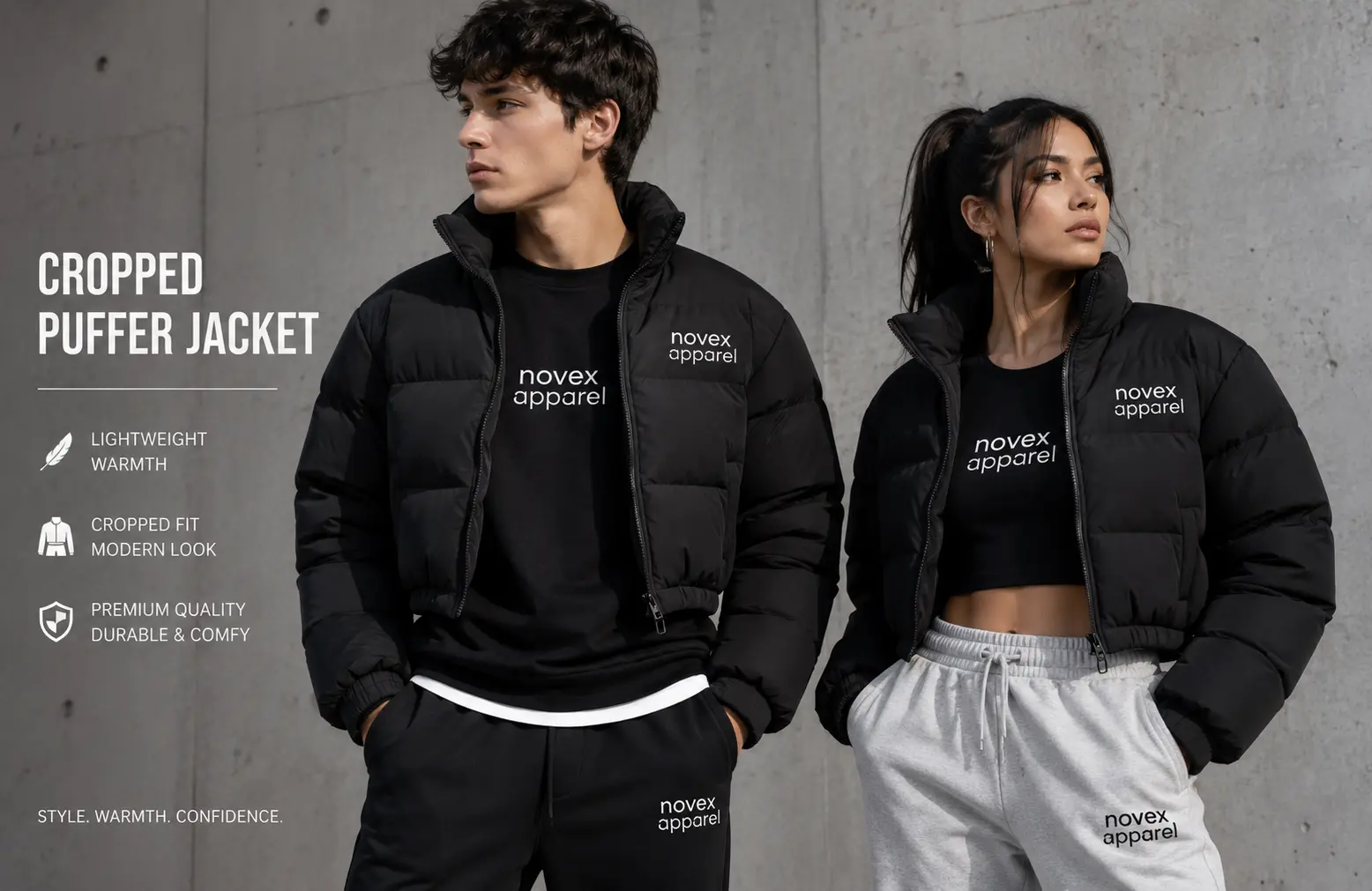 Cropped Puffer Jacket Supplier