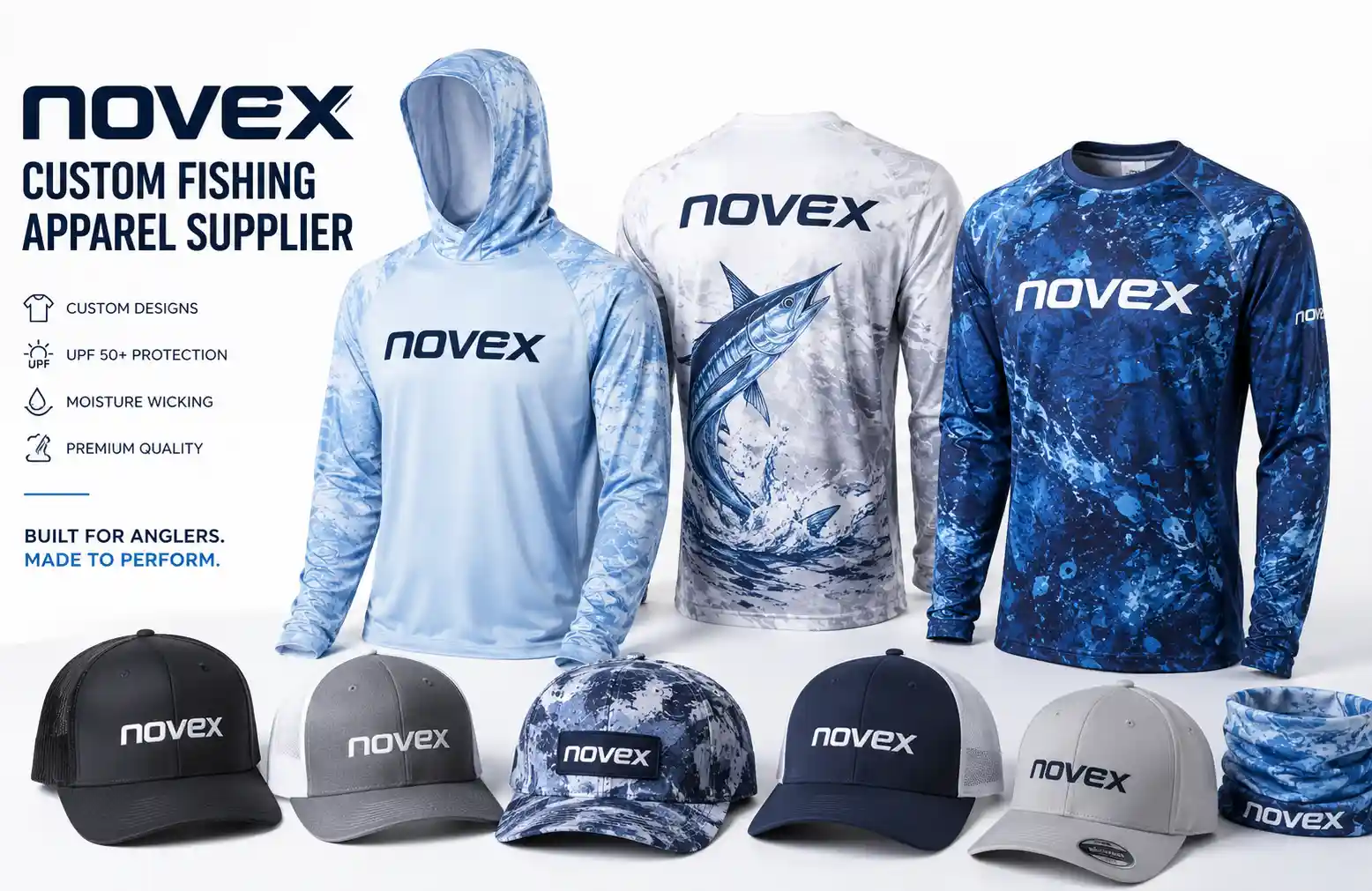 Custom Fishing Apparel Supplier