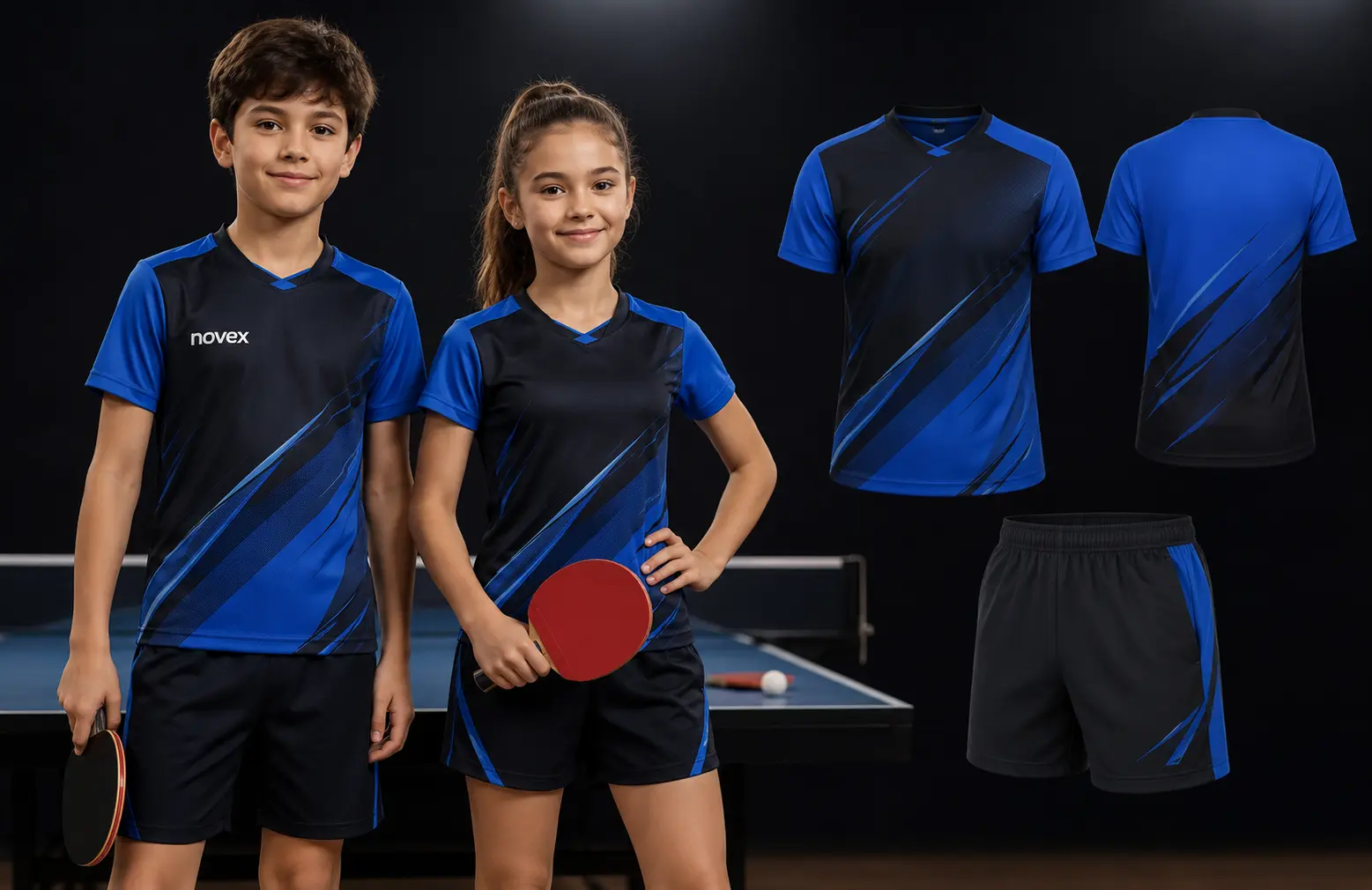 Custom Kids Table Tennis Uniform 