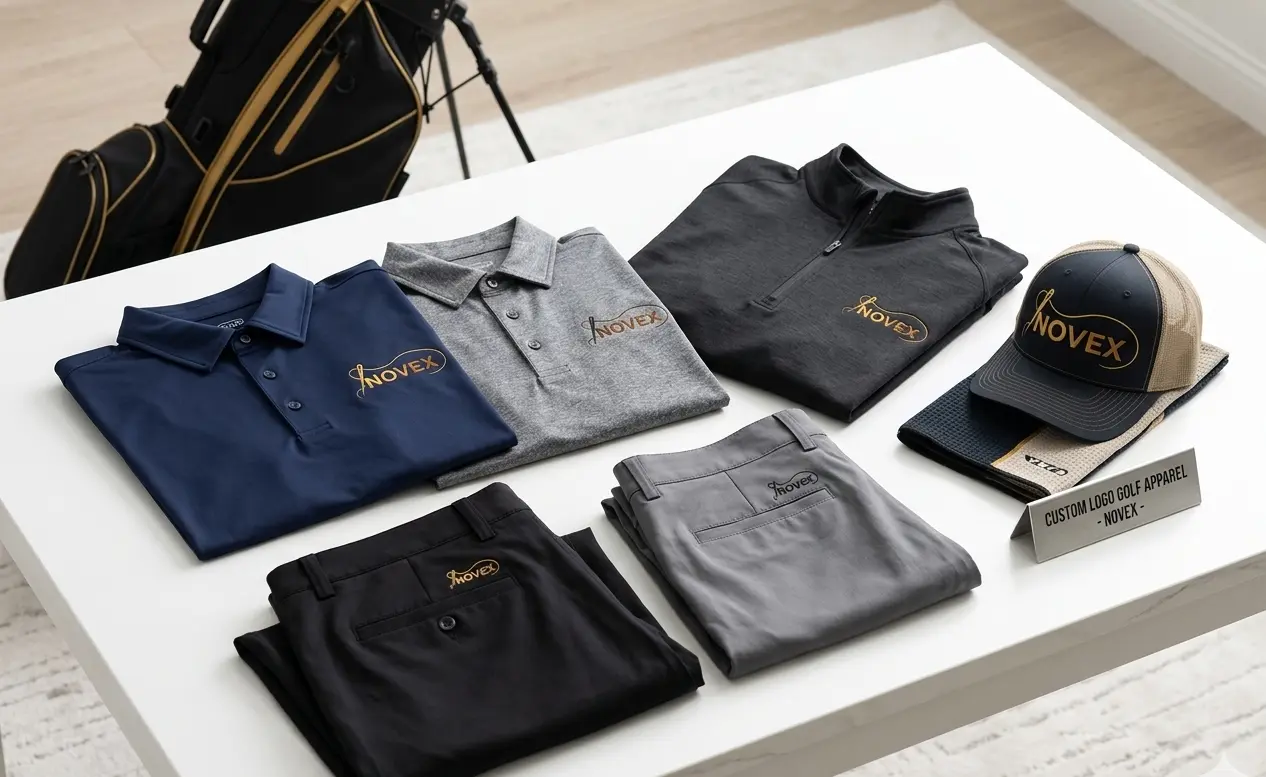 Custom Logo Golf Apparel Manufacturing