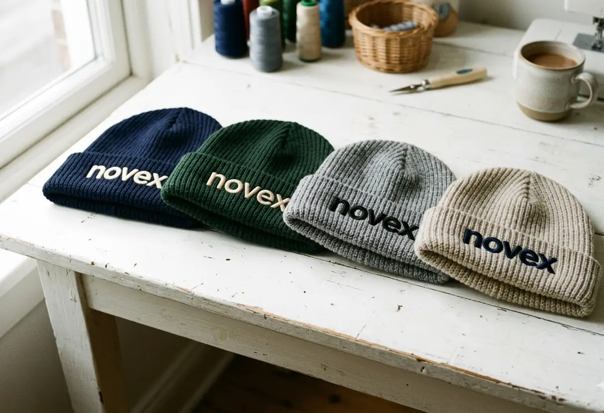 Embroidered Beanie
