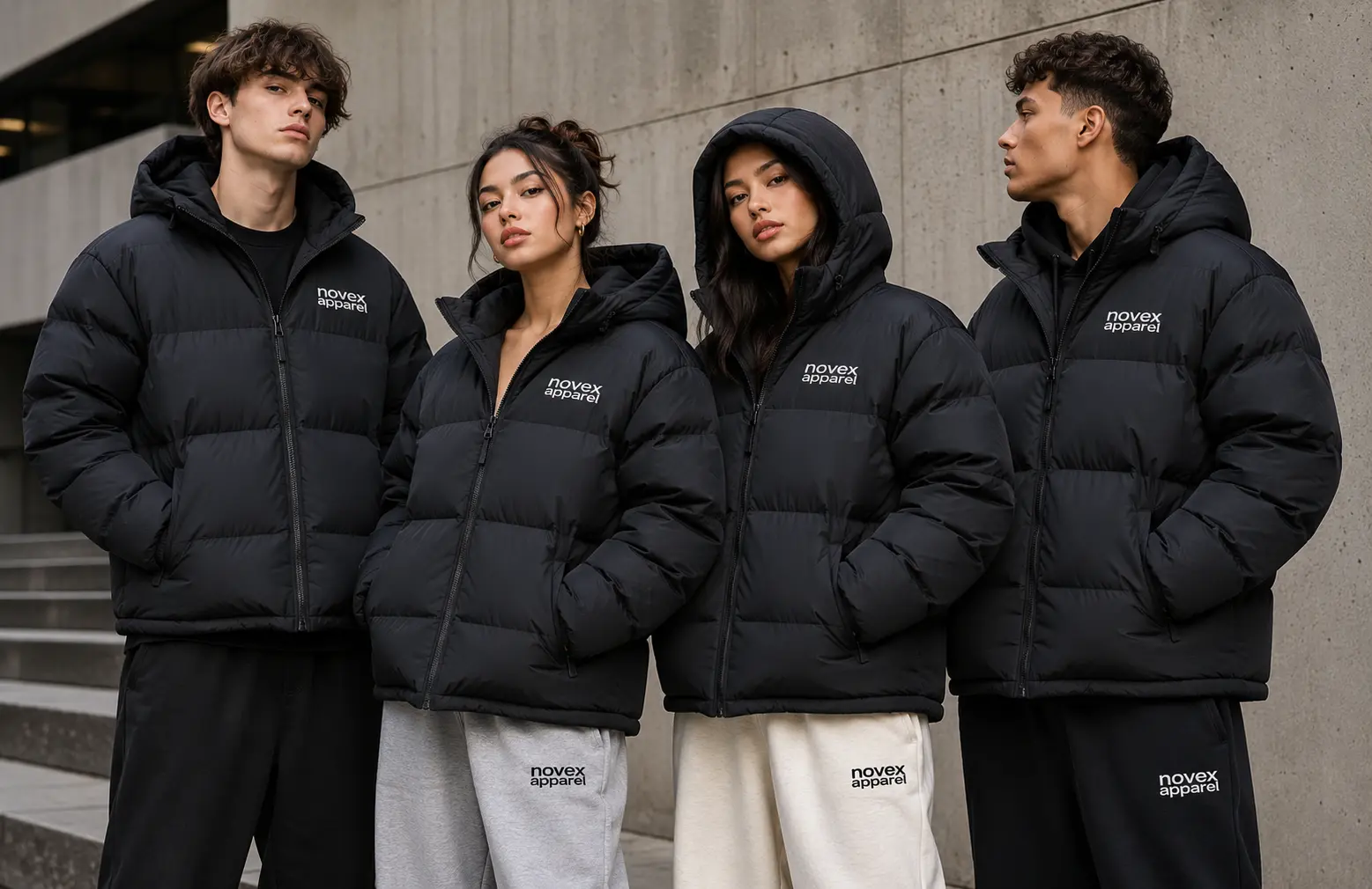 Hooded Puffer Jacket Manufacturer