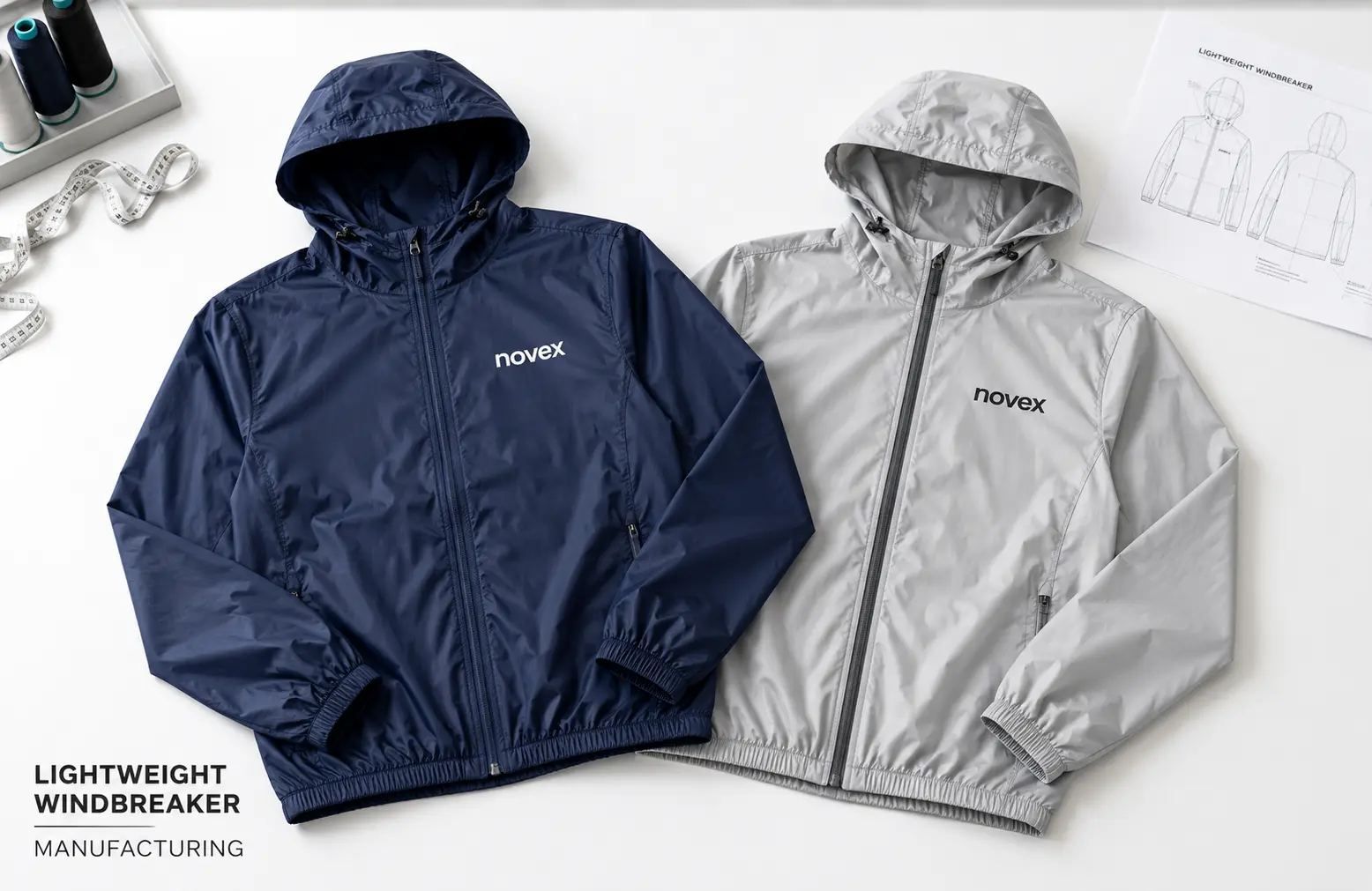 Lightweight Windbreaker Manufacturing