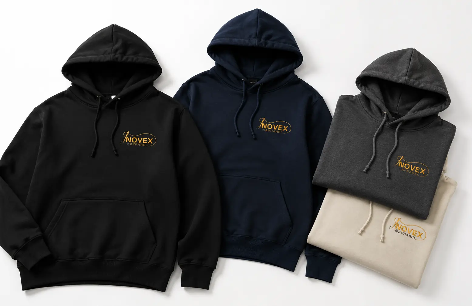 Logo Embroidered Hoodie Manufacturer