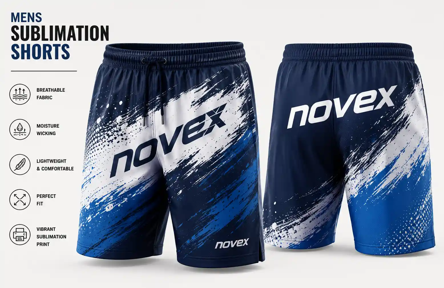 MENS SUBLIMATION SHORTS