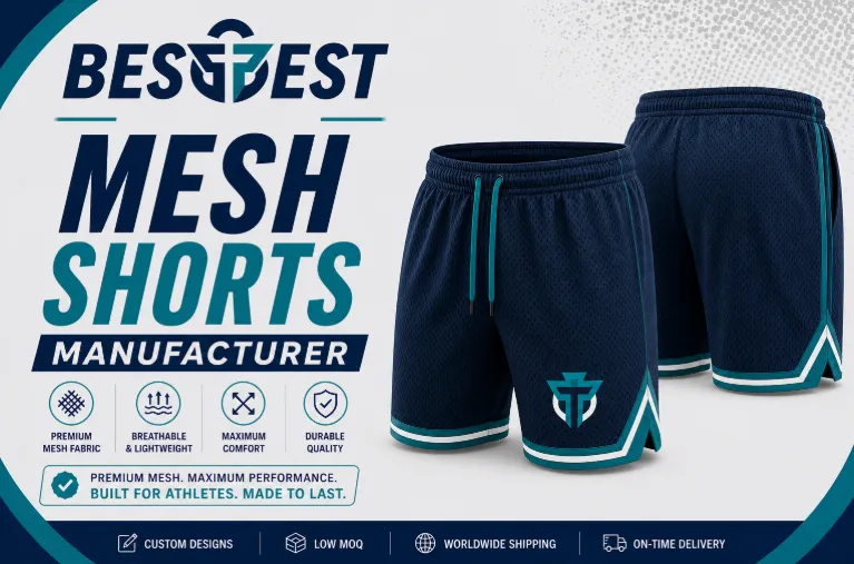 MESH SHORTS MANUFACTURER