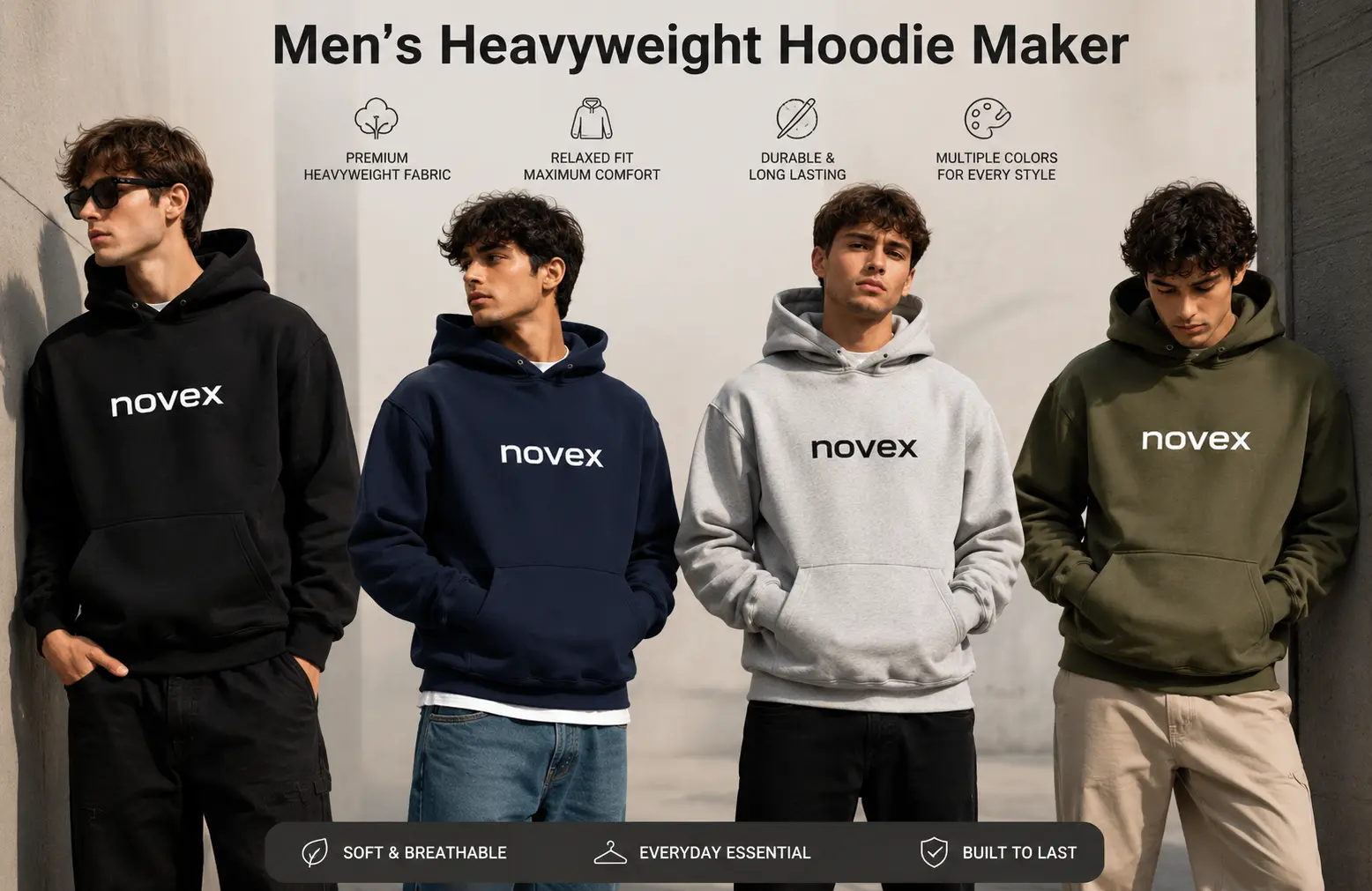 Men’s Heavyweight Hoodie Maker