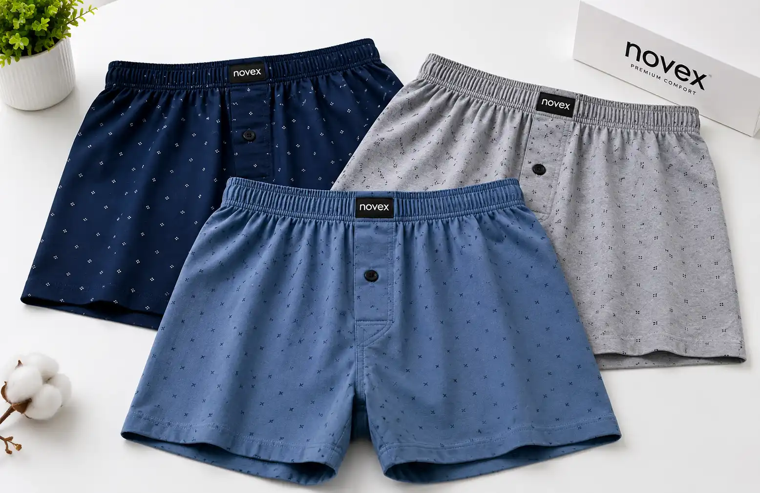 Premium Cotton Boxer Shorts Manufacturer