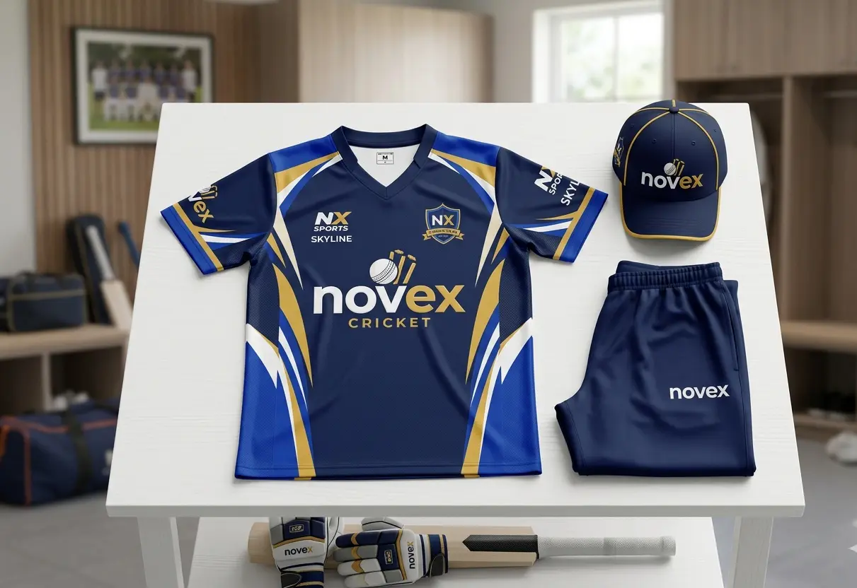 Professional Cricket Team Uniform