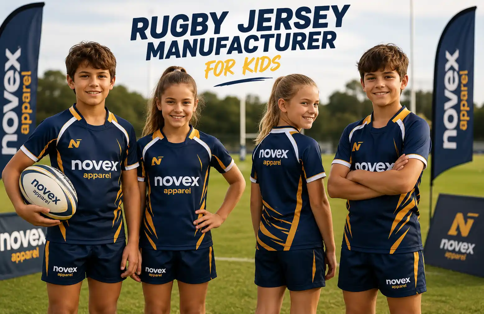 Rugby Jersey Manufacturer for Kids
