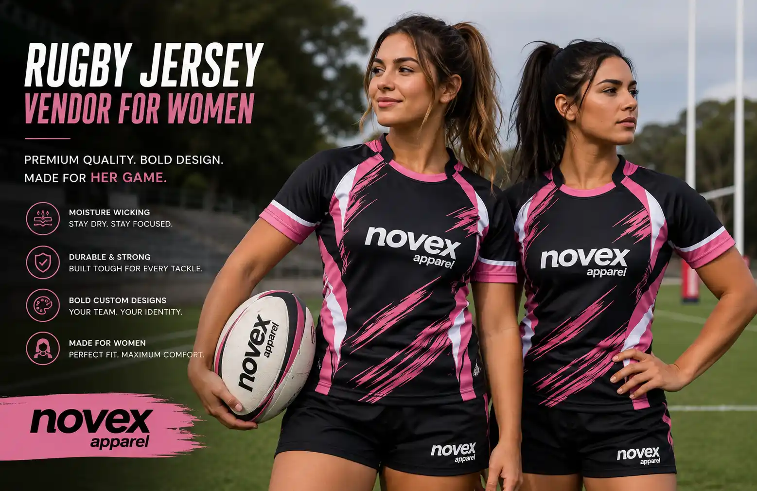 Rugby Jersey Vendor for Women