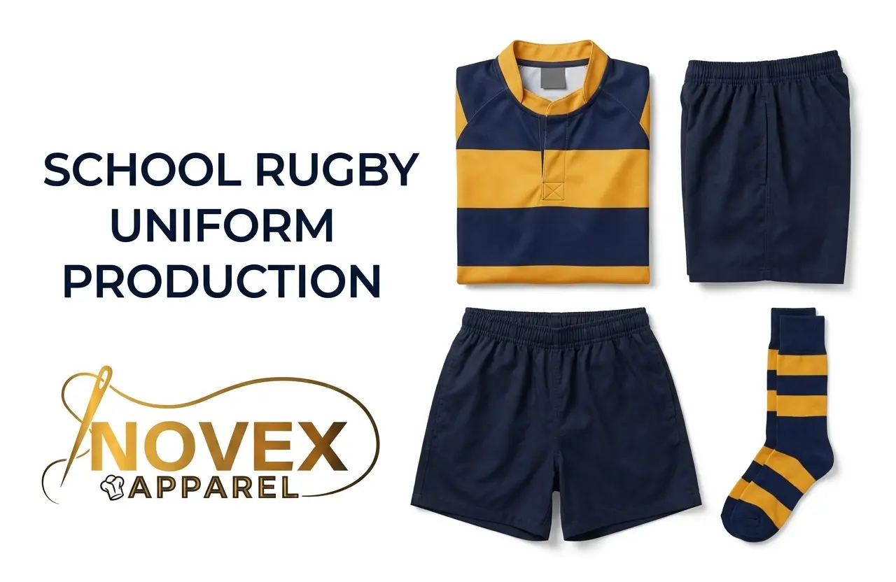 School Rugby Uniform Production