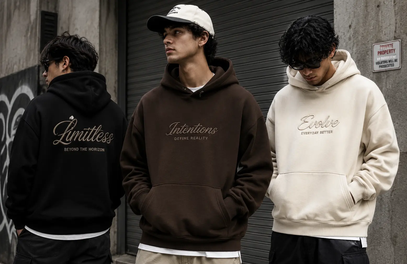 Streetwear Embroidered Hoodie Supplier