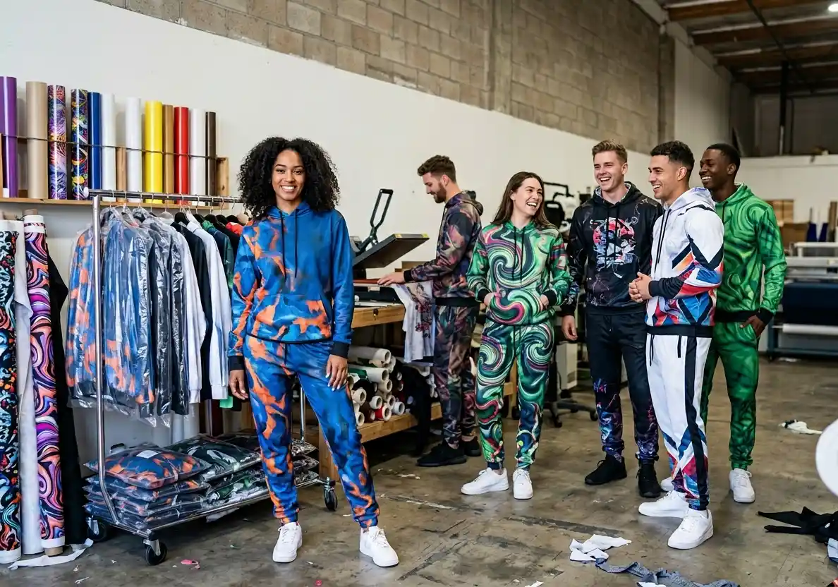 Sublimation Sweatsuits Wholesaler