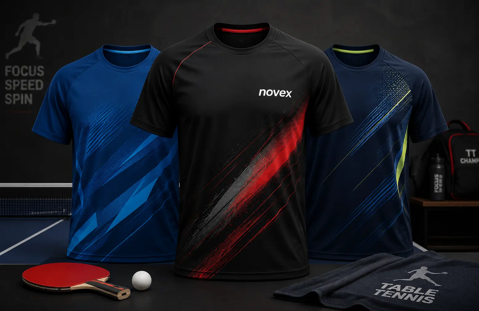Table Tennis T-Shirts Manufacturer