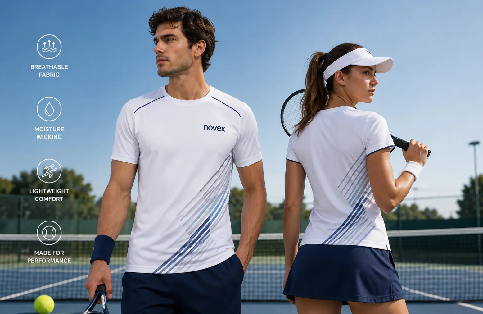 Tennis T-Shirts Manufacturer
