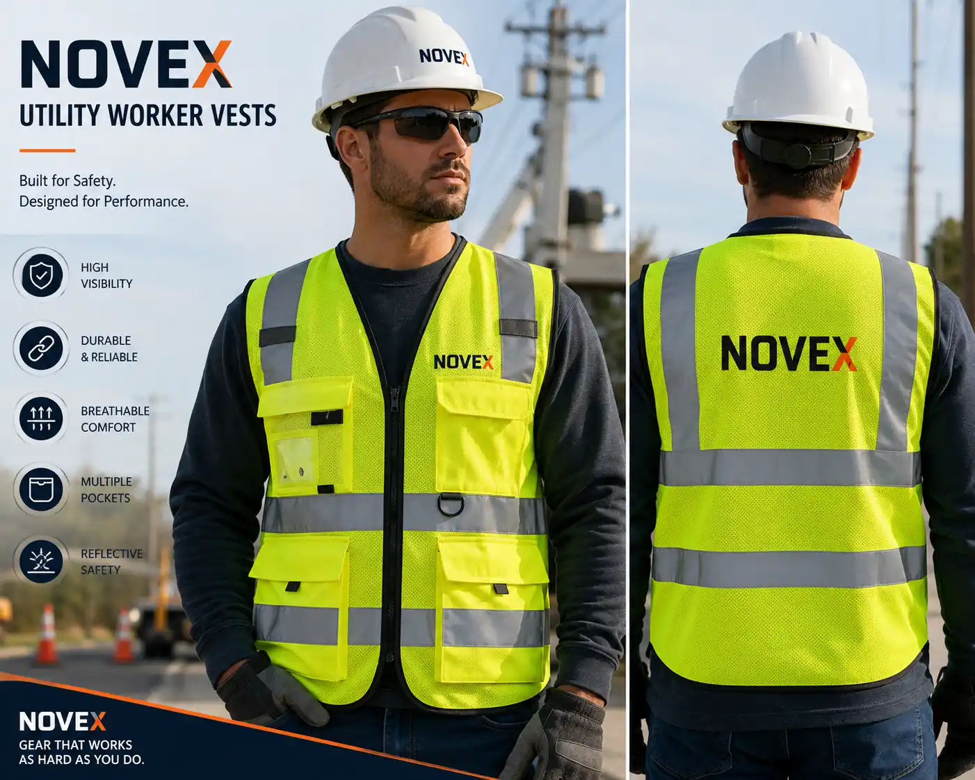 Utility Worker Vests Maker`