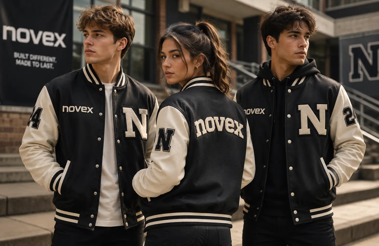 Varsity Leather Jacket Manufacturing