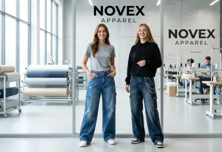 Women's Baggy Jeans Manufacturing