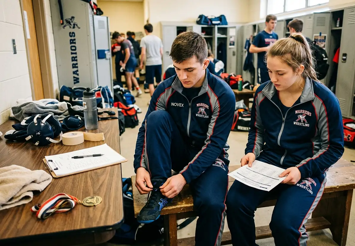 Wrestling Warm-Up Suits