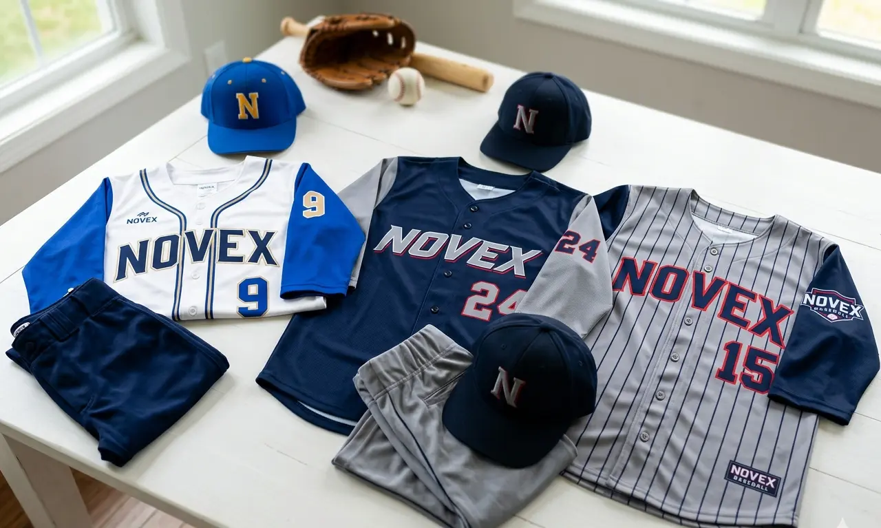 Youth Baseball Uniforms Production