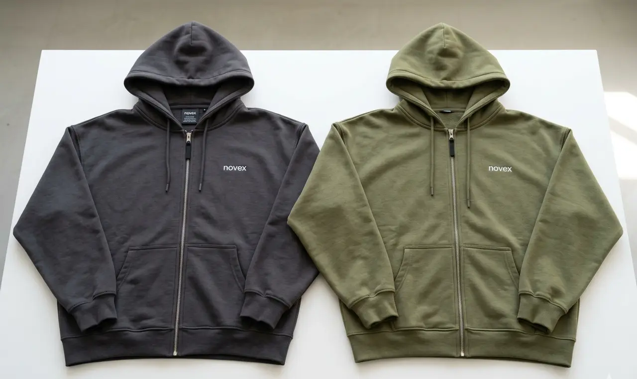 Zip-Up Oversized Hoodie Manufacturer