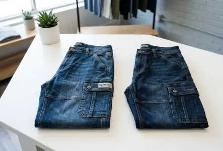 cargo Denim Pants