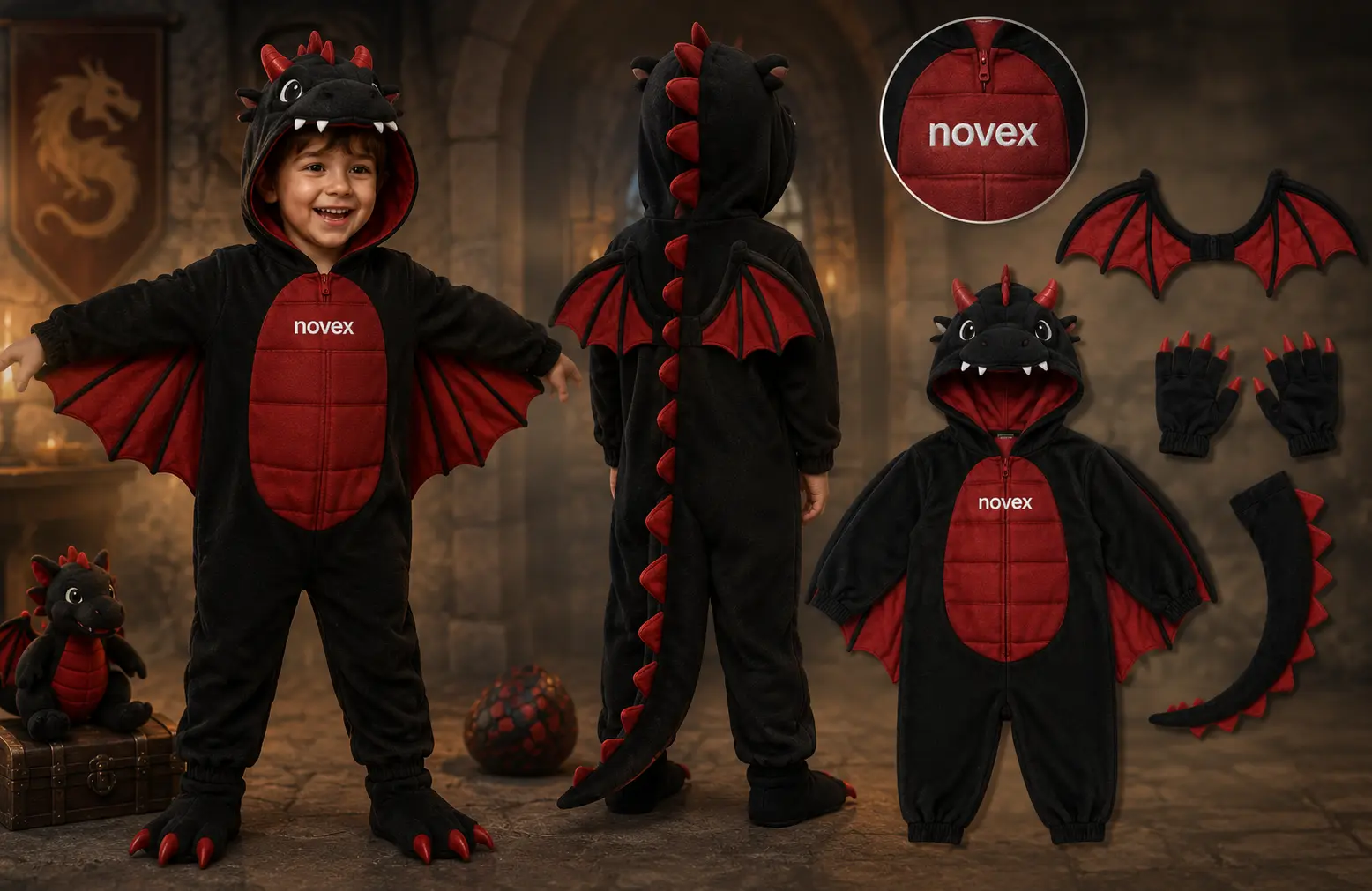 dragon costume for kids manufacturer